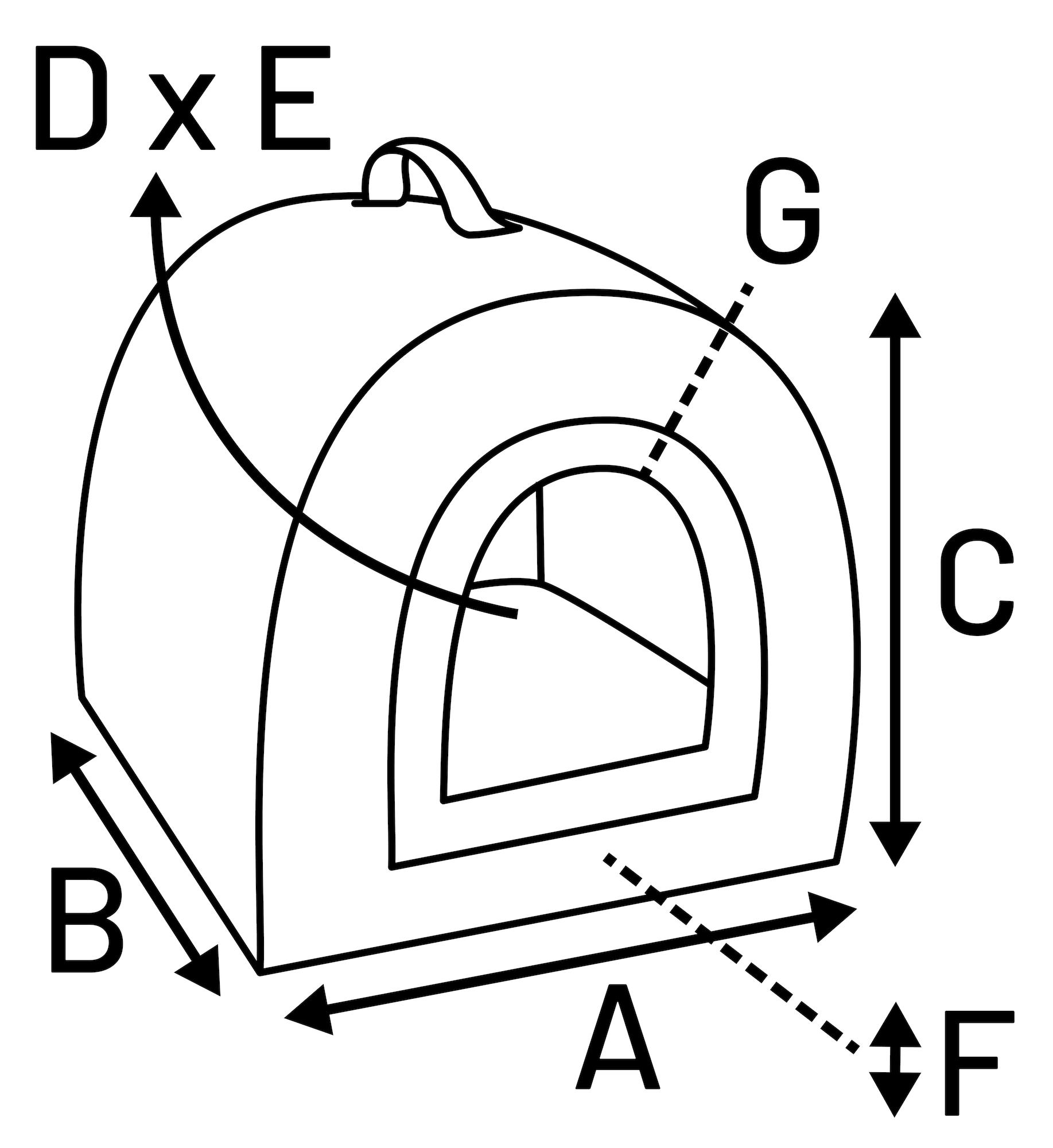 Flamingo Schlafplatz Snoozebay Oval Blau & Creme & Braun