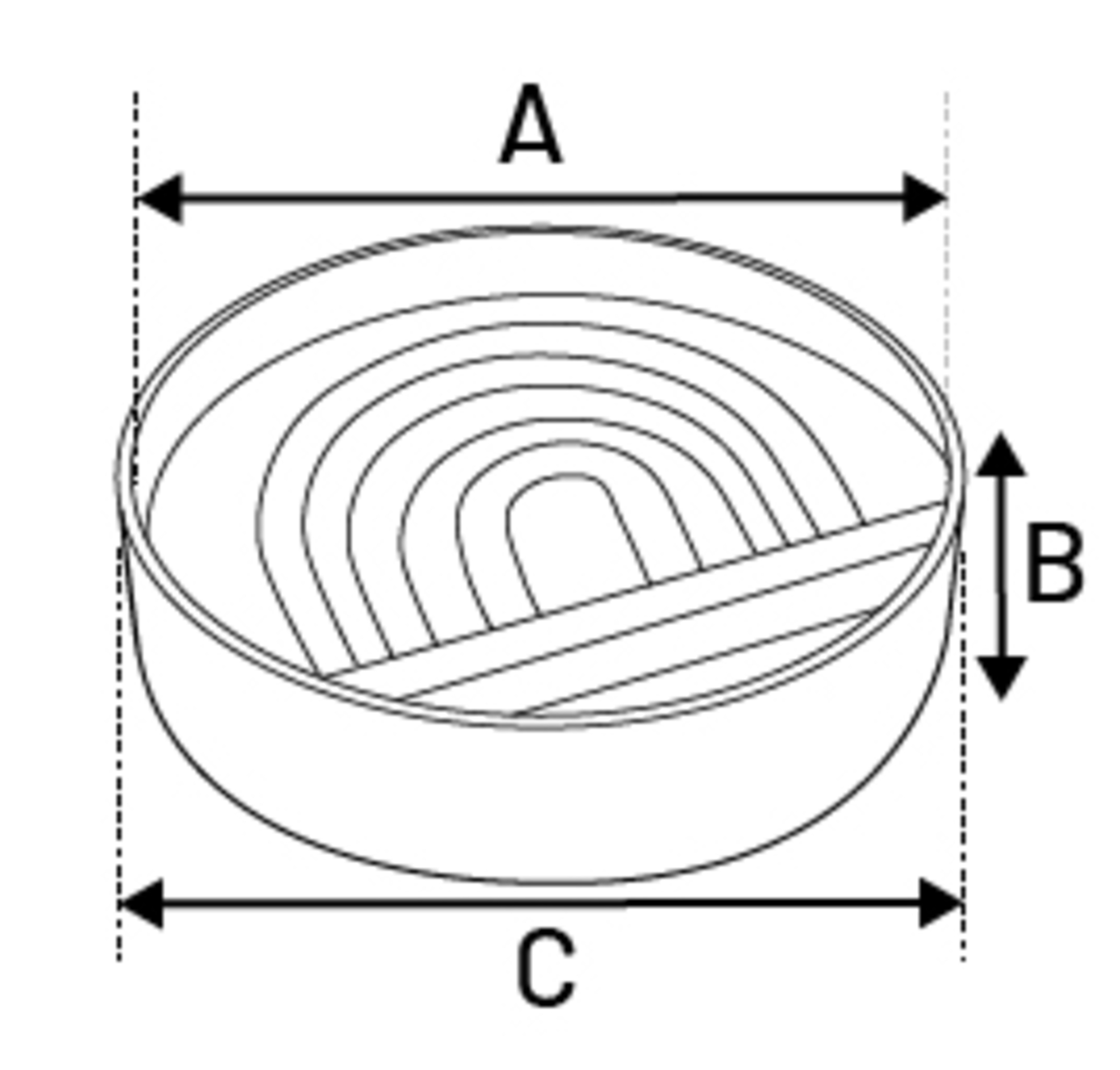 Flamingo Feeding bowl Slow feeder Rainy Round Light green
