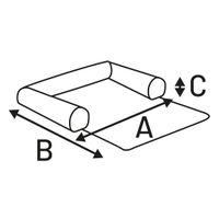 Flamingo Sofaschutz Jacquard Grau