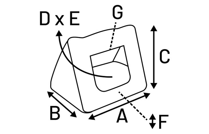 Flamingo Schlafplatz Jacquard Dreieck Grau